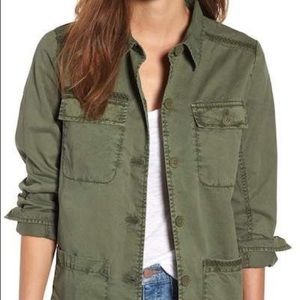 Caslon olive utility jacket
